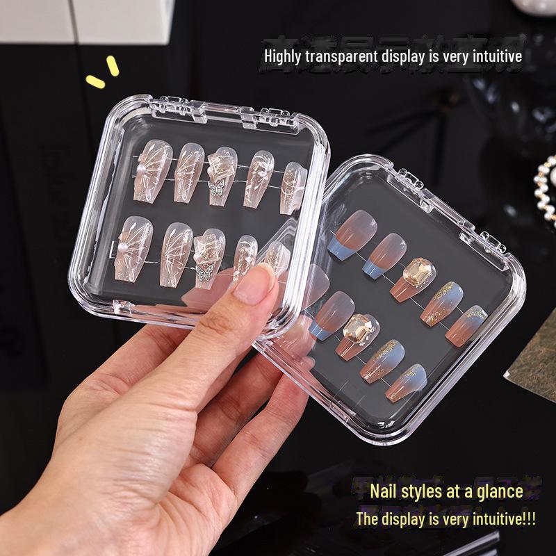 

Transparent Handmade Nail Art Display and Storage Box