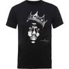 T-shirt Biggie Smalls Notorious BIG Corona Faccia logo nuova Ufficiale Uomo Nera