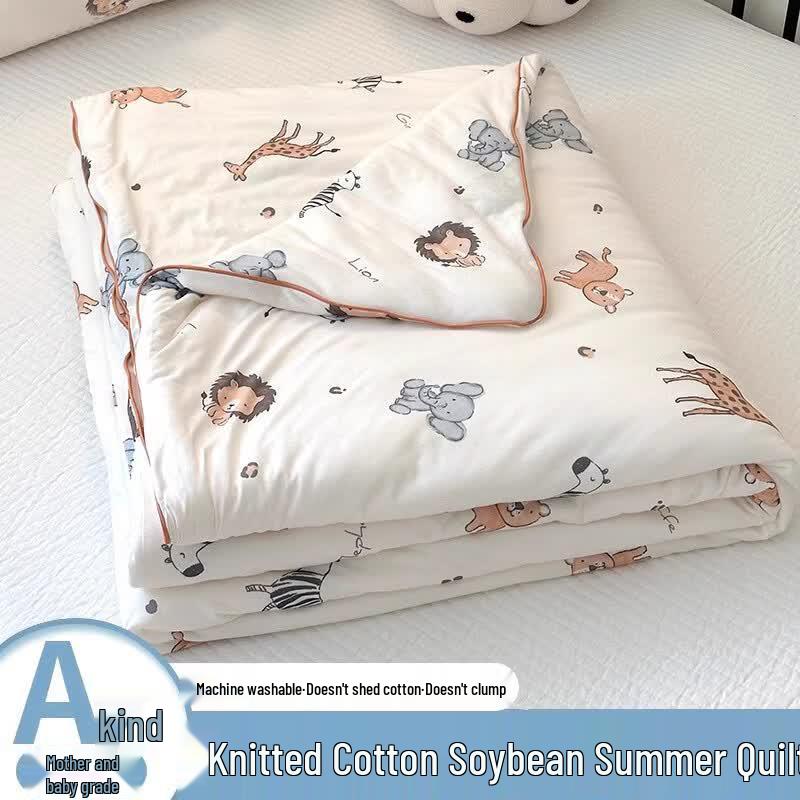 Boyido Class A Knitted Cotton Summer Quilt 110x150cm
