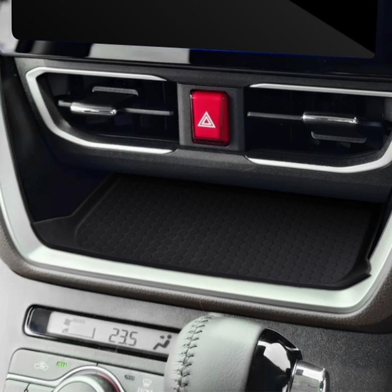 For Daihatsu MOVE 2025 2026 Silicone center console tray rack under navigation screen storage box left right drain water cup