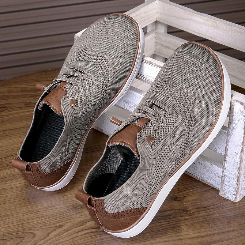 2025 New Barefoot Shoes Men's Extra Large Size 48 Mesh Breathable Non-slip Wear-resistant Wide-head Shoes Wide-last Sneakers
