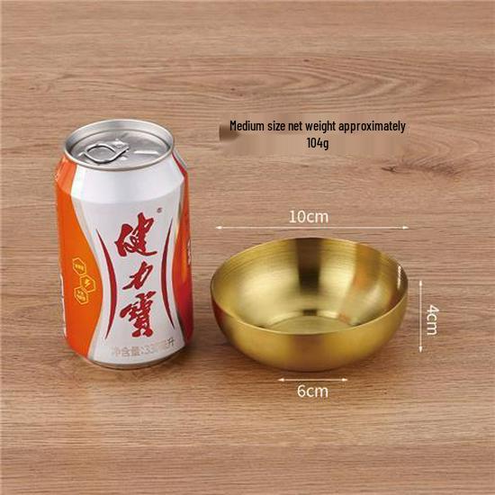 Thickened Stainless Steel Bowl: Perfect for Noodles, Rice, Salad, Bibimbap, Pao Fan, and Ramen