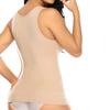 Bauchkontrollierendes Camisole für Damen, Shapewear-Tanktops mit integriertem BH, schlankmachendes Kompressionsoberteil, Weste, nahtloser Body Shaper
