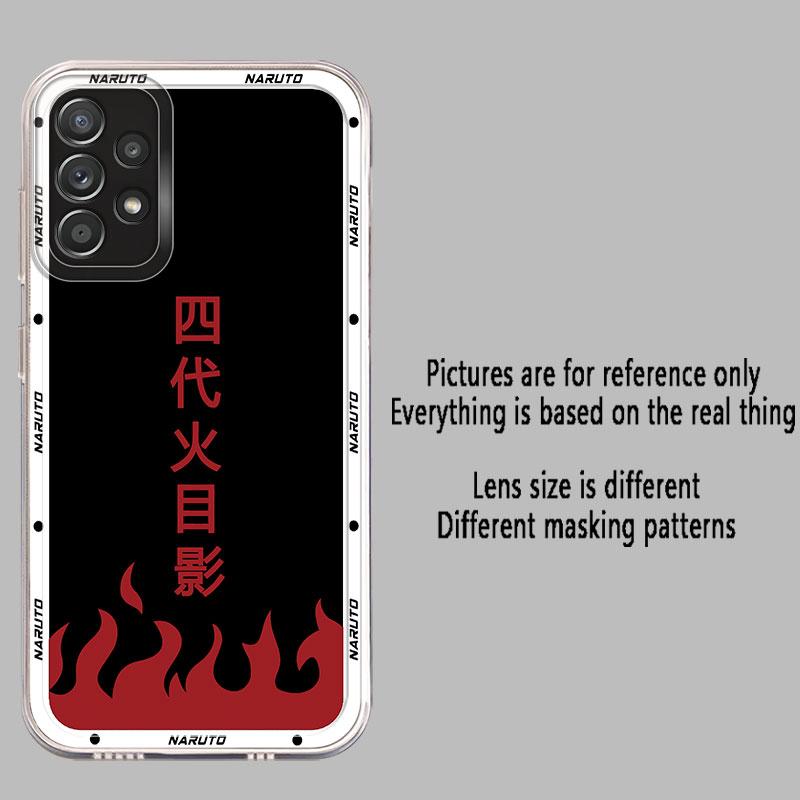 Case for Samsung Galaxy S10 Plus S21 S24 FE S22 Note 10 20 Ultra S25 Ultra S23 S20 Soft Cover Japan Anime N-arutos