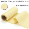 1 pz Giallo Industriale Aramidico (Kevlar) Tessuto, 30x100cm Materiale ad Alta Resistenza per Rinforzo, Abbigliamento e Progetti