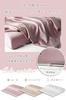 Utukky Silk Pillowcase, 90x68cm, Single-Sided Silk Pillowcase, Envelope-Style Pillowcase, Tencel, Washable, Reduces Bedhead, Antibacterial and Odor-Re