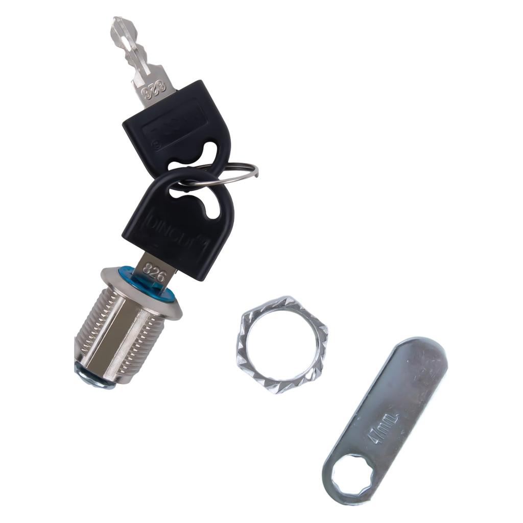 Sliver Cabinet Lock Zinc Alloy 16mm/20mm/25mm/30mm Cam Lock