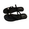 Pearl Women Flats Slippers New Clip Toe Shoes Casual Sandals 2025 Summer Trend Flip Flops Slingback Beach Woman Slides