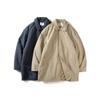 Winter Thin Type Mild Waterproof Minimalist Lapel Cotton-Padded Coat