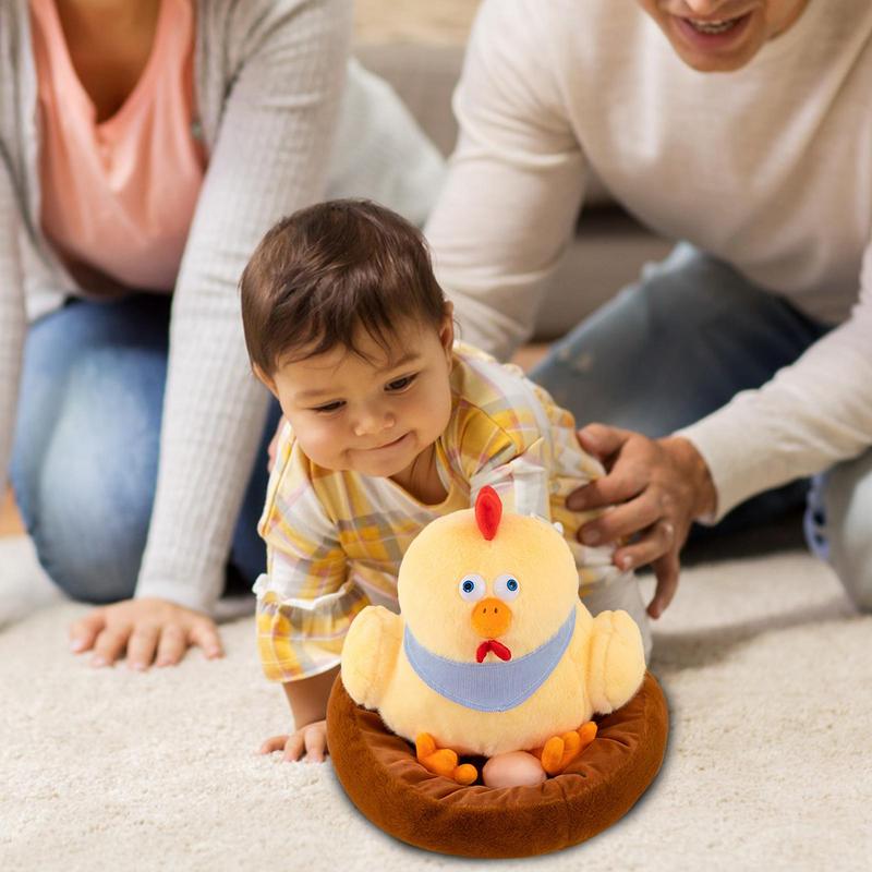 Chicken Plush Cute Chicken Coop Plush 30 Cm Soft Stuffed Chicken Accompany Toy Simulation Chick Toy for Kid Girl Boy