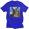 Custom Mens Big Floppa Funny Meme T Shirts ShortSleeve Cotton Tshirt Tshirt Leisure Caracal Cat Tees Clothes