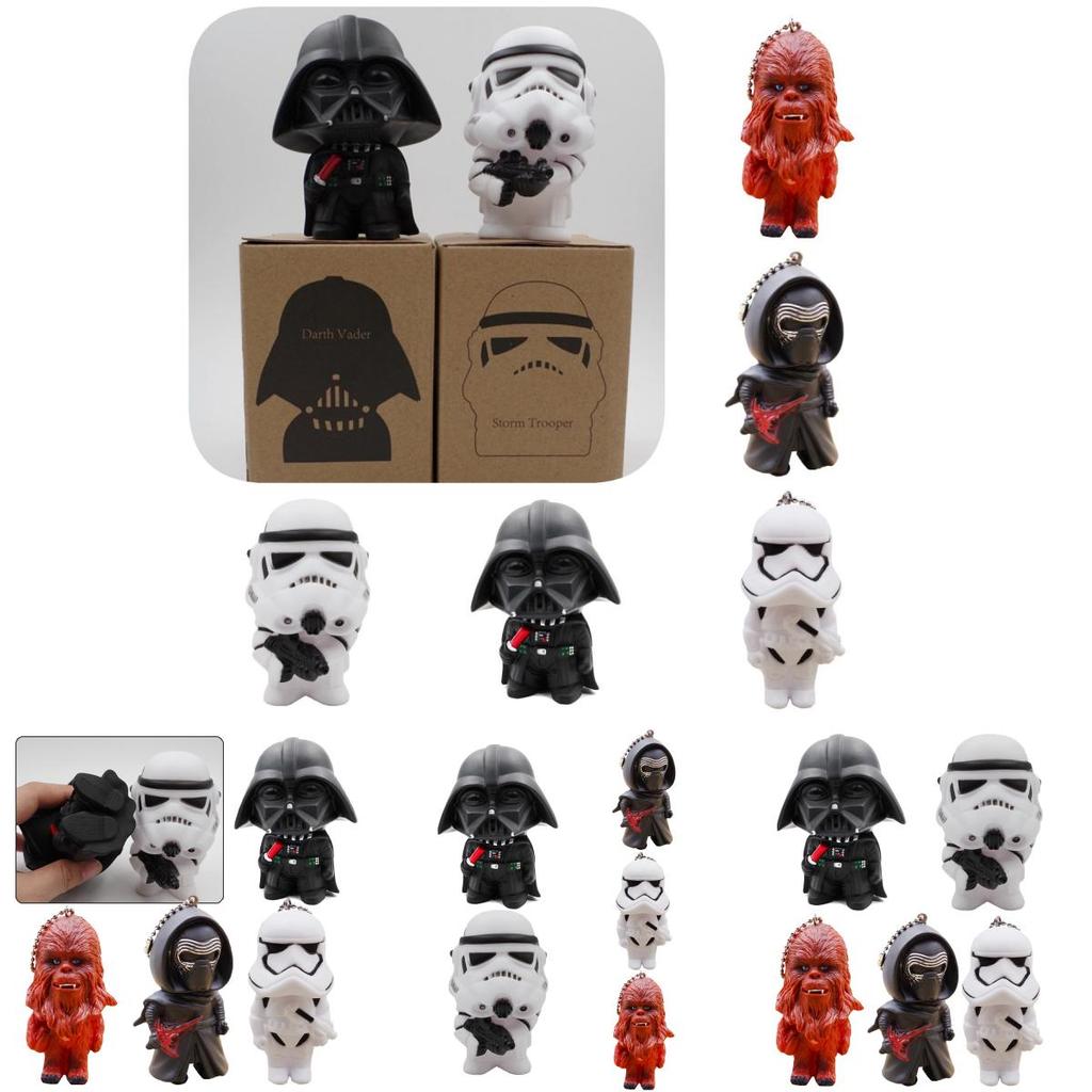 Darth Vader Figure Stormtrooper Kylo Ren Chewbacca Toys Gifts Men Boys