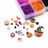 Halloween Polymer Clay Bead DIY Set: Handmade Bracelet & Necklace Accessories