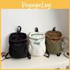 Modern Breathable Canvas Backpack For Children Fashionable Colorblock Letter Design For Daily Use