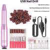16000RPM Professional Electric Nail Drill Machine High Speed Nail Sander For Manicure Milling Cutter Set Gel Polish Remover Tool