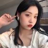 Korean Sweet Style Flower & Cat Stud Earrings