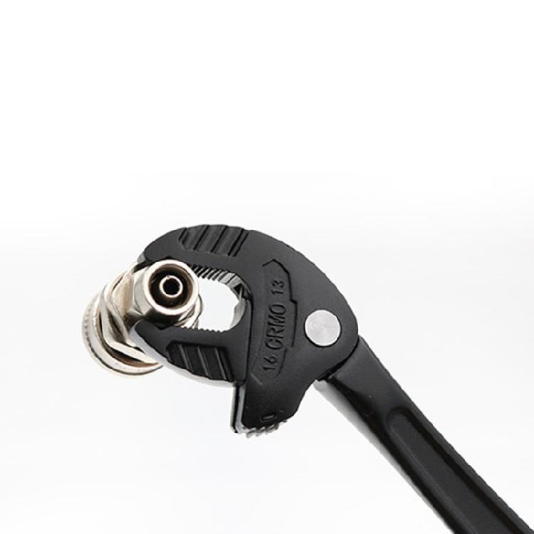 Industrial Claw Wrench Adjusting Ratchet with Wide Jaw for Automotive Piping Manufacturing Ergonomic Accessories