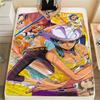 One Piece Character Print Flannel Blanket,High Quality Comfortable for All Seasons,Home Decor,Warmth and Comfort,Perfect for Christmas Gifts