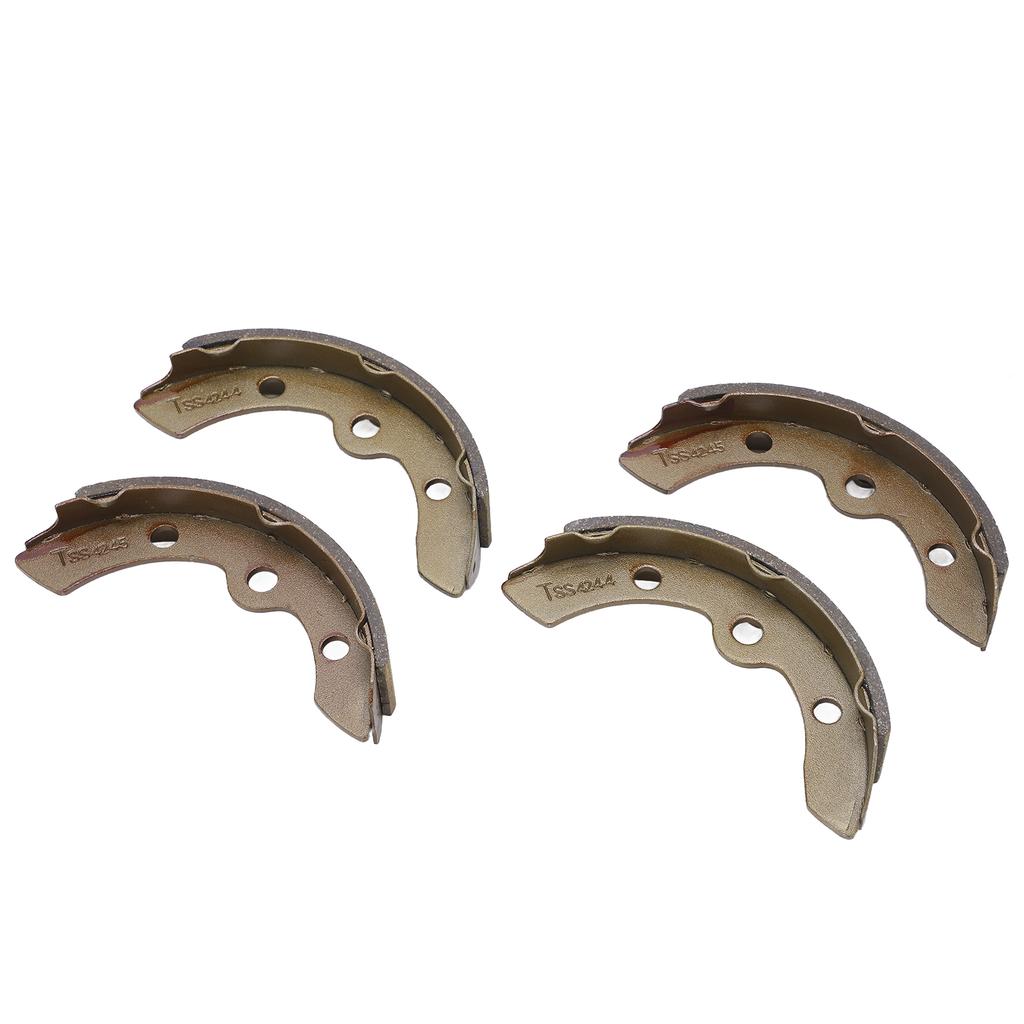 4pcs Brake Shoes Set 101823201 Front Rear Replacement for Club Car DS Precedent 1995‑Up