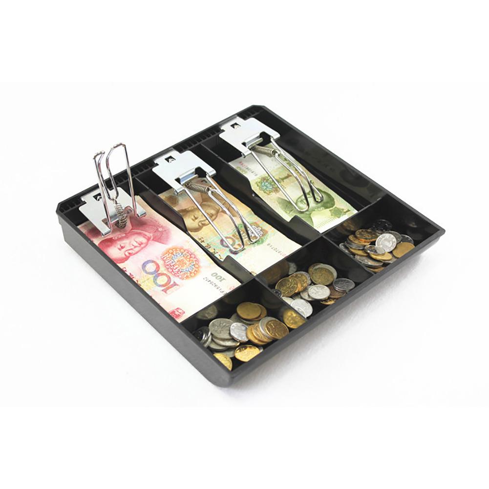 For Supermarket 3 Compartments Cash Drawer Storage Box