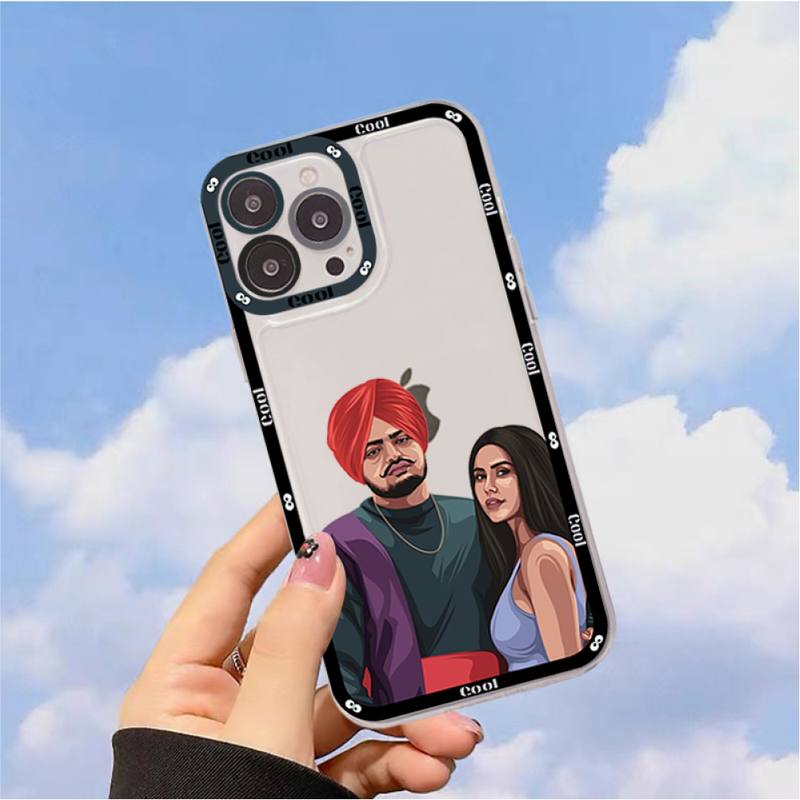 Sidhu moose wala Phone Case for iPhone 11 12 13 Mini Pro Max 14 Pro Max Case shell