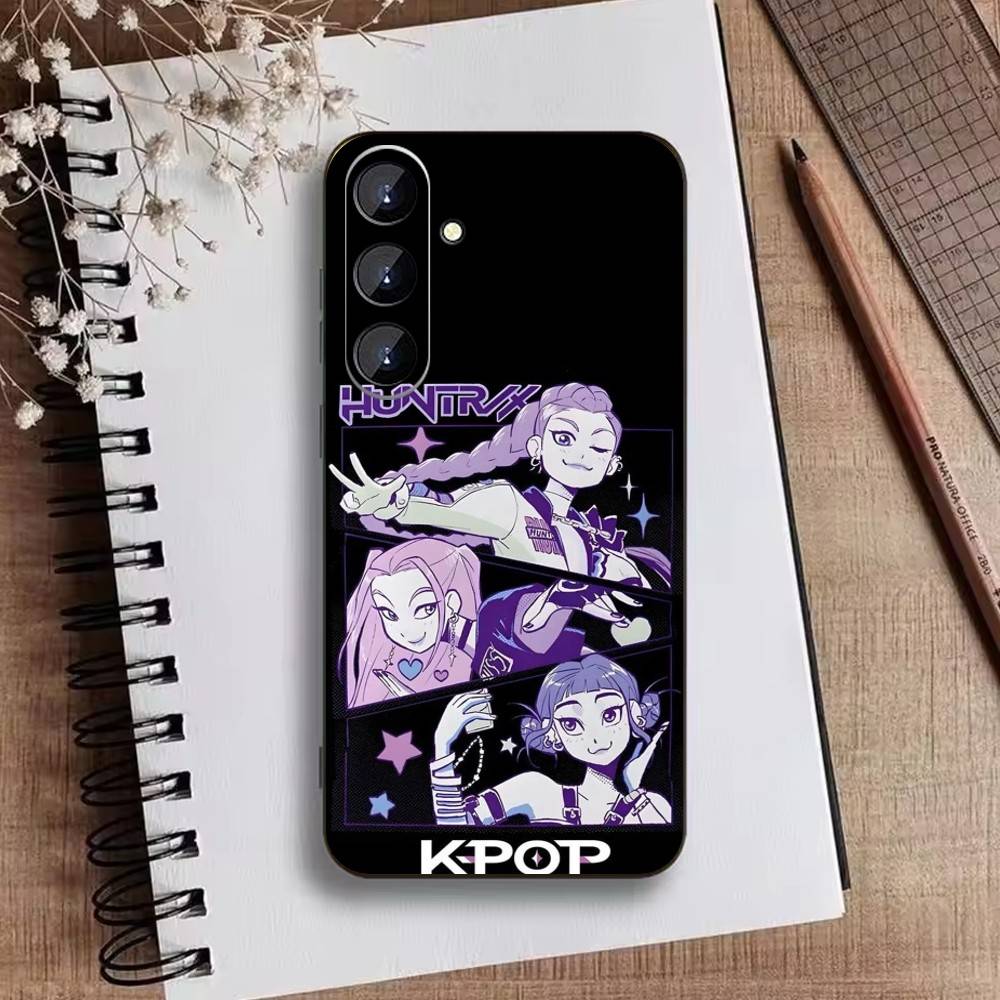 K-Pop L-Demons Hot H-Hunters   Phone Case For Samsung Galaxy A73,A21s,A22,A31,A52,A53,A71,A41Soft Black Shell