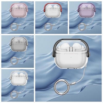 Lock Buckle Headphone Protective Cover With Lanyard Earbuds Accessories for Samsung Buds 3 Pro/3