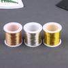 100M/328Ft Fadeless Copper Clad Steel Wire Bendable Metal Sculpting Wire For Craft Floral Jewelry Making 0.3/0.4/0.5Mm