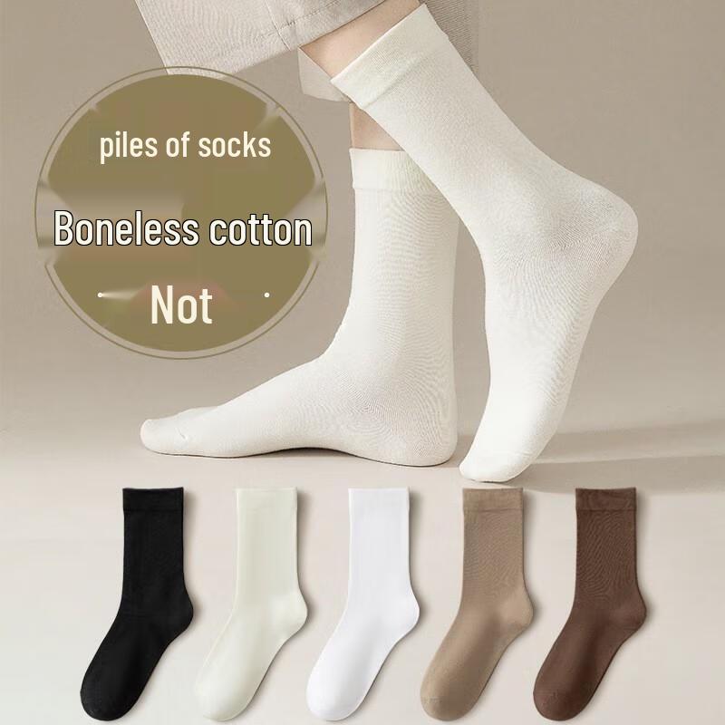 

JINGRX Женские хлопковые носки до середины икры для послеродового периода