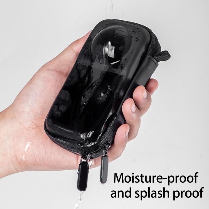 Fabric Storage Bag for X4AIR Action Camera Gear Easy Grab Handle Travel Friendly Protective Lining