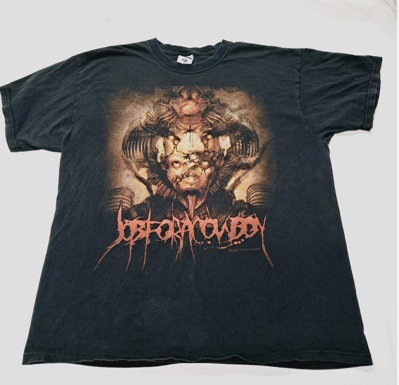 

2009 Job For A Cowboy Band Tour Gift For Fan S to 5XL T-shirt Unisex T-Shirt XL