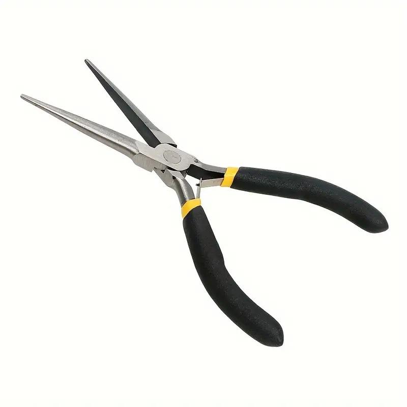 4.5-inch red needle mouth pliers, mini jewelry pliers, nail pliers, DIY handmade model pliers, tools