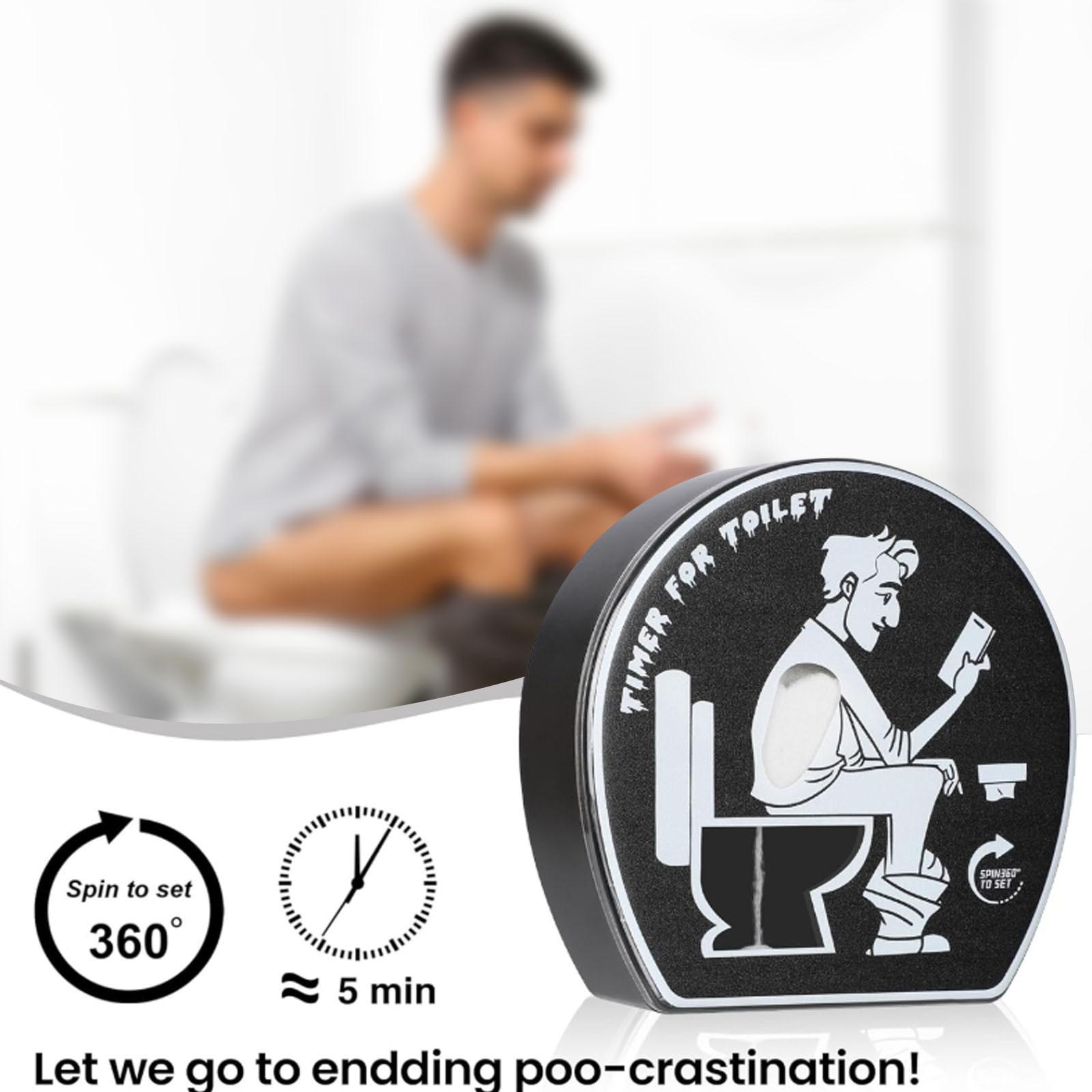 

Популярная игра-украшение таймера для туалета, пятиминутное время, подарок для папы, подарок для мужчины, украшение для туалета, забавный подарок One Size