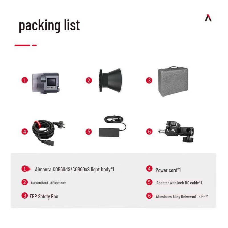 Aputure Amaran 60X S LED Video Light