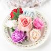 Konstgjorda Blommor Flanellrosor för Heminredning Festival Bröllop Gör-det-själv Godislåda Scrapbooking Krans Brudbuketter Tillbehör