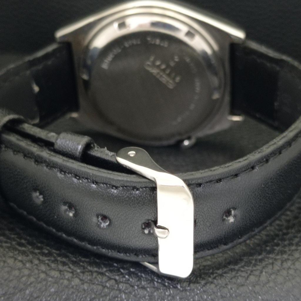 VINTAGE SEIKO 5 AUTOMATIC 7019A JAPAN MENS BLACK COLOR DIAL WATCH a702638-1 R209-a702638