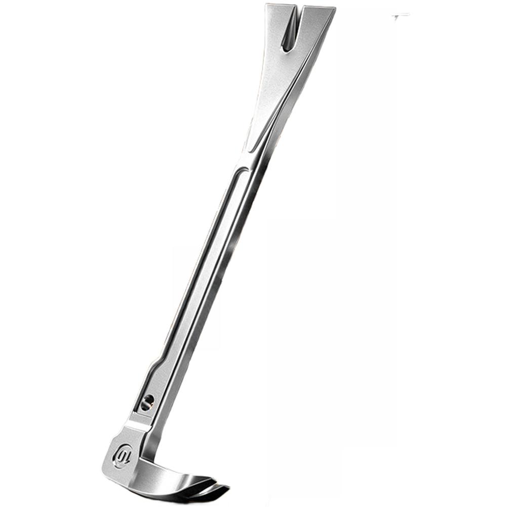 8 10 12 Inch Dual Head Nail Puller Pry Bar FOR CRV Steel Multi Function Tool with Flat Ends V Groove Hanging Hole