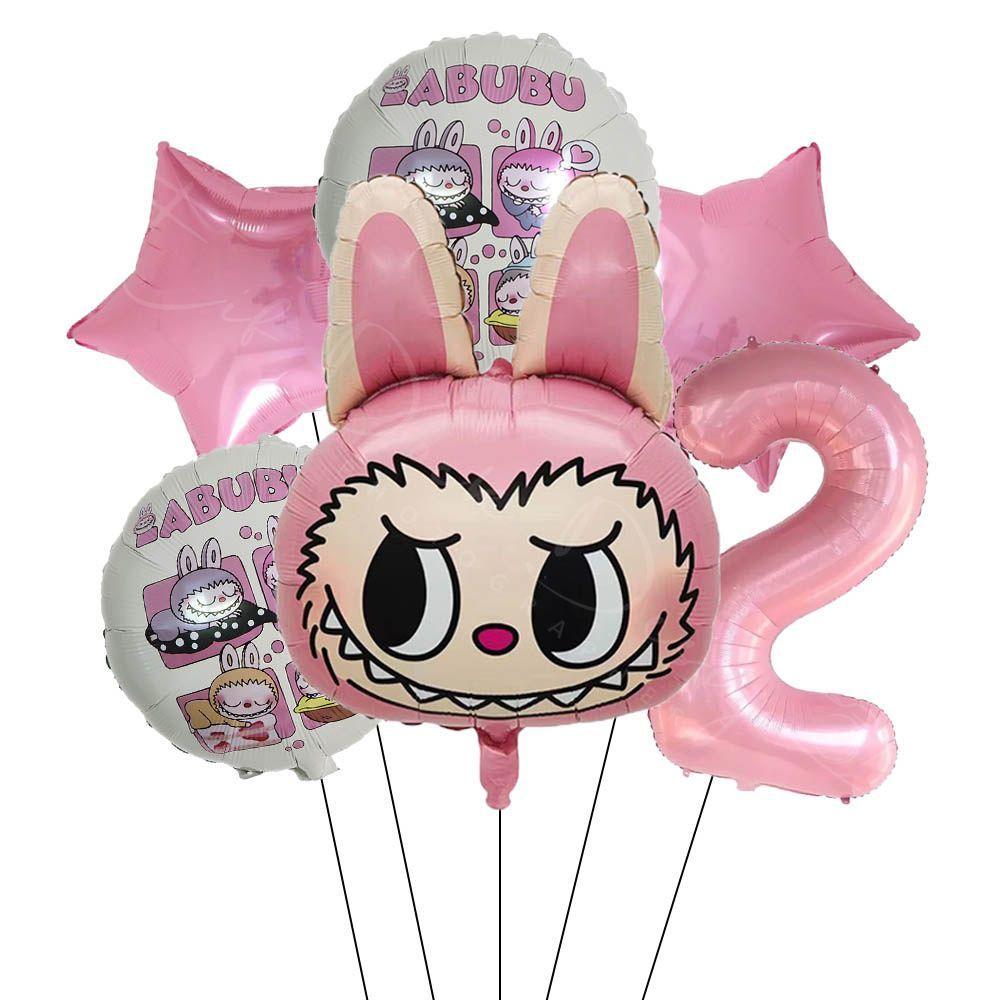 Cartoon Aluminum Film Balloon Set for Children's Birthday Party Background Decoration