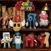 8 Stück Steal A Brainrot Nr. 9 67 Modell Steal A Brain Spielcharakter Anime Sammlerstück Weihnachtsgeschenk für Fans Geschenk Kinderspielzeug