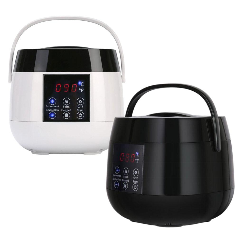 Încălzitor de ceară portabil pentru îndepărtarea părului Mașină inteligentă de epilat cu ceară rapidă pentru epilator facial pentru sprâncene ușor de utilizat