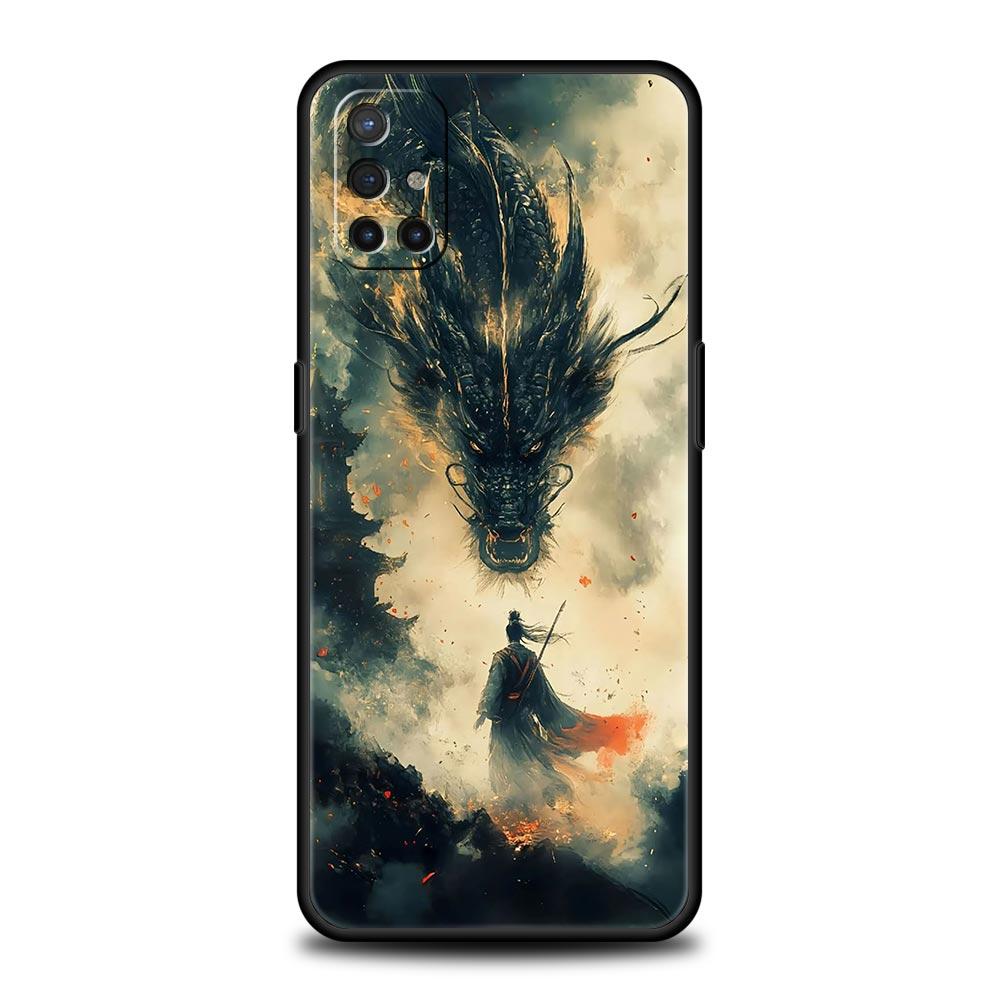 Cartoon Dragon Series Phone Case For OnePlus 13 12 11 10 9 8 7T Pro 13R 12R 10R 9RT 8T Nord N200 N30 2T CE 2 3 5G Lite Cover