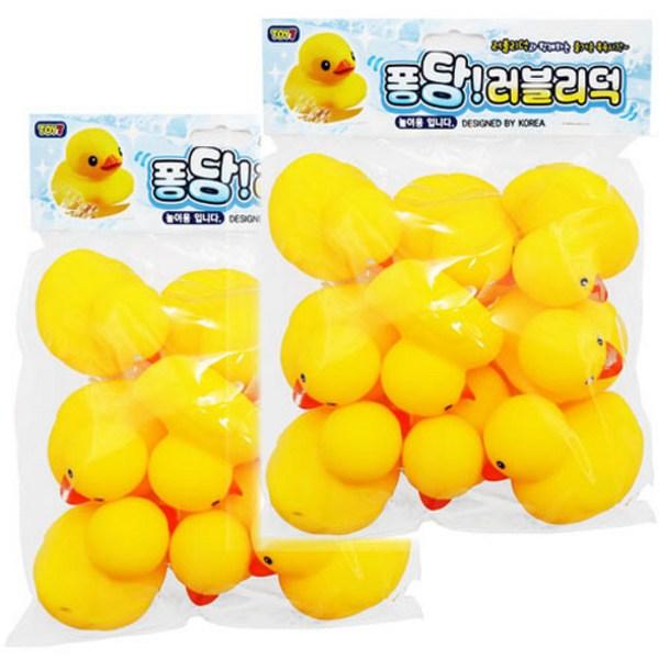 

Игрушка для ванны Fondant Lovely Duck, 9 шт. x 2 комплекта, корейские детские игрушки
