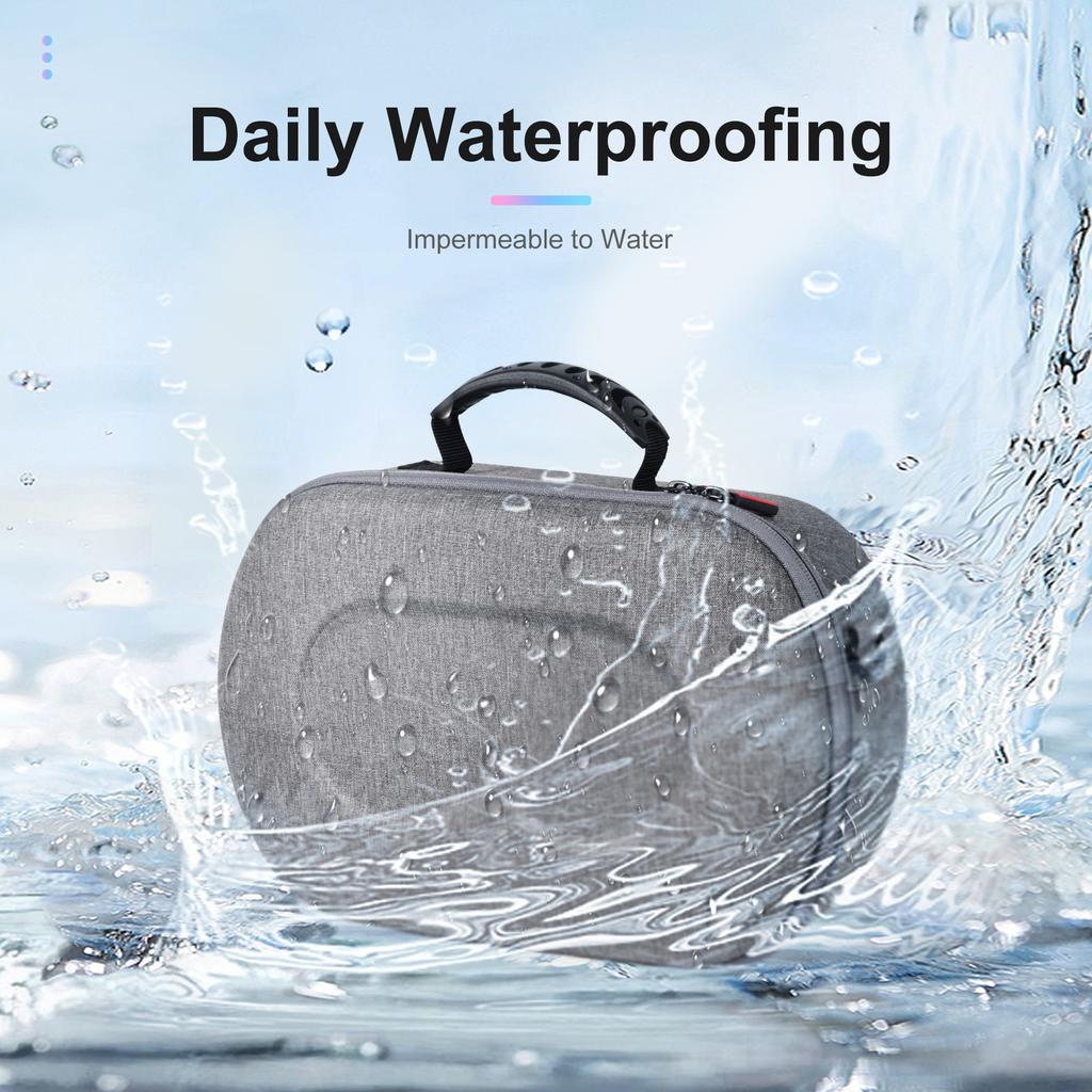 Case Compatible with Meta Quest 3/3S Standard/Elite Strap, Hard Carrying Case for Quest3 VR Gaming Headset with Elite Strap