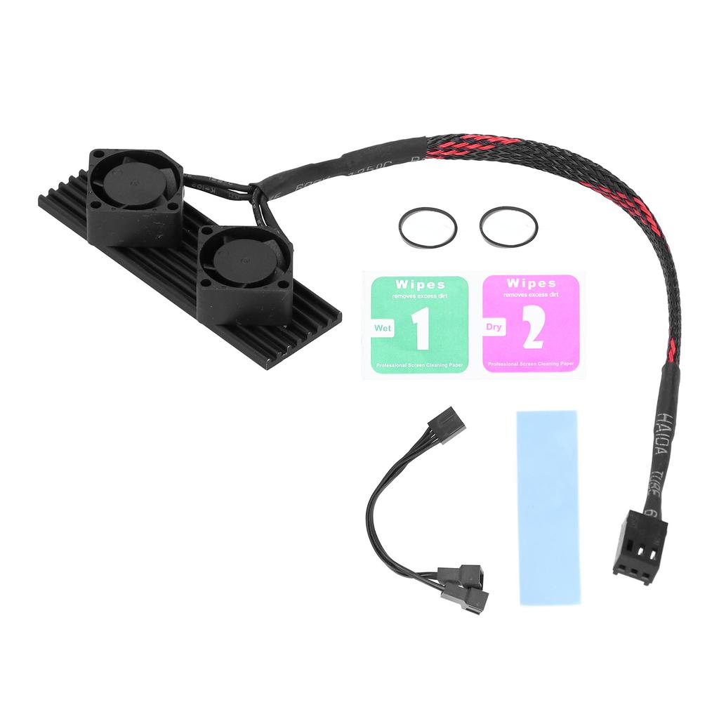 Heat Sink with Cooling Fan SolidState Radiators for Desktop Computers Ngff Nvme SATA3