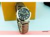 Large Number Luminous Elderly Quartz Watch with Waterproof Stainless Steel Elastic Band