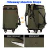 Large-capacity Detachable Trolley Case, Packing Equipment, Folding Luggage Bag, Travel Bag, Lightweight Wheel Bag, Cross-border Large Backpack