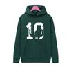 Harajuku Print Football player Number 10 Hooded Top Men's Women Vintage Sweatshirts Streetwear Spring Autumn Y2K Clothing