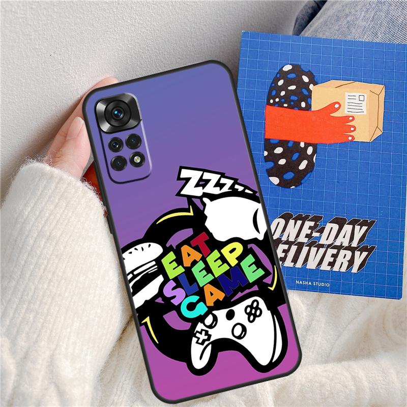 Game Repeat Funda For Xiaomi Redmi Note 14 Pro 13 9 10 11 12 9S 10S 11S 12S Redmi 13C 10C 12C 14C Case