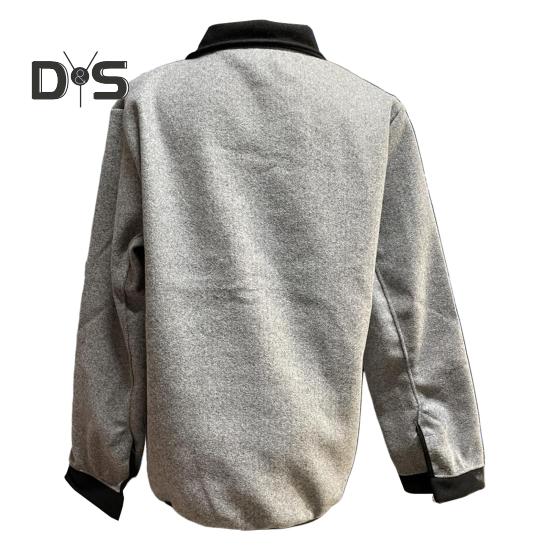 Women Autumn Jacket Turn-down Collar Chest Pockets Single-breasted Loose Long Sleeves OL Commute Style Cardigan Office Jacket