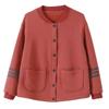 Women's All-Match Coat Plus-Size Plaid Jacket Fashion Casual Loose Slim Long-Sleeved Outwear